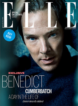  Benedict Cumberbatch - Elle Magazine