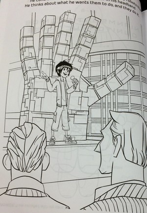  Big Hero 6 - Coloring Book Pages