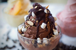  cokelat Ice Cream