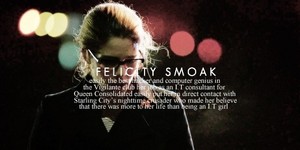  Felicity Smoak