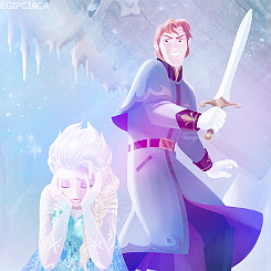  Frozen - Book and Final version of the movie