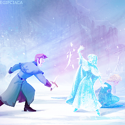  frozen - Book and Final version of the movie