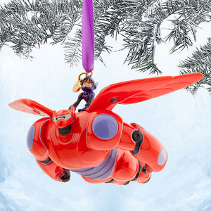  Hiro and Baymax Mech Sketchbook Ornament - Big Hero 6