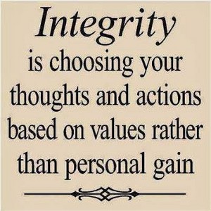  Integrity...