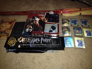  My harry potter collection (chocolate frog card collection included)