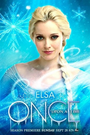  Once Upon a Time - Elsa Poster