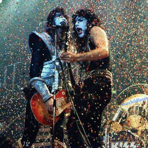 Paul Stanley and Ace Frehley
