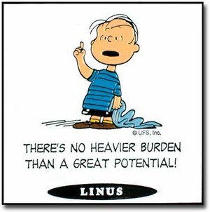  Peanuts Petikan - Linus