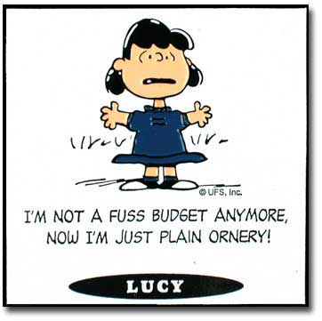  Peanuts Quotes - Lucy