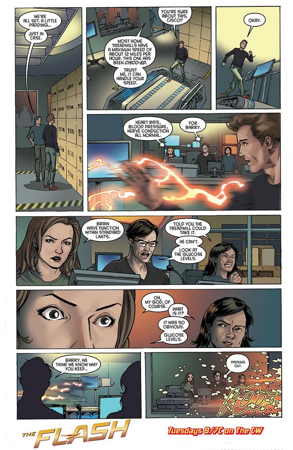 The Flash - Episode 1.02 - Fastest Man Alive - Preview Comic