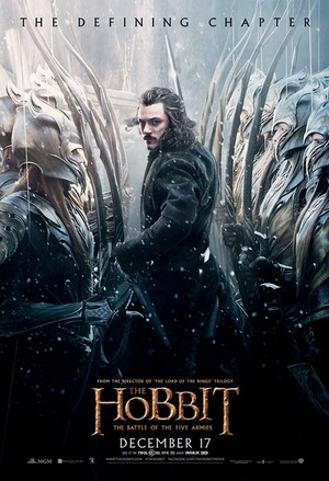 The Hobbit: The Battle Of The Five Armies - Poster of Bard (and army of Mirkwood Elves!)