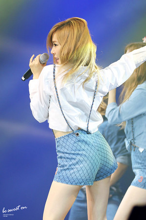 Tiffany on stage