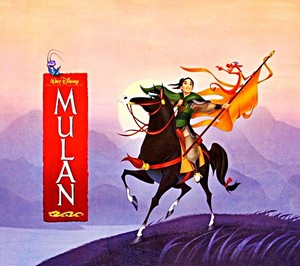  Walt Disney larawan - Cri-kee, Khan, Fa Mulan & Mushu