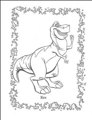  We're Back coloring page 1