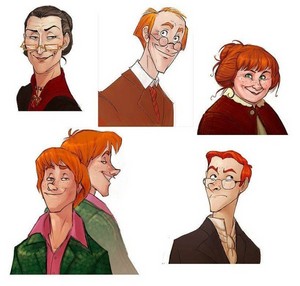  Harry Potter as disney Characters
