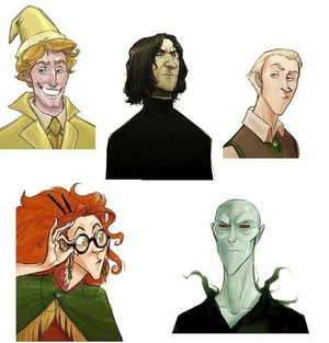  Harry Potter as 迪士尼 Characters