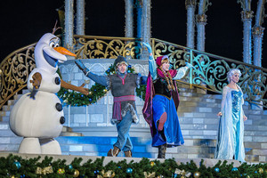 ‘A Frozen Holiday Wish’ at Magic Kingdom