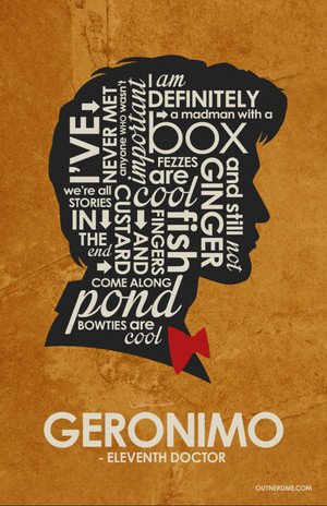  11th Doctor Quote Poster