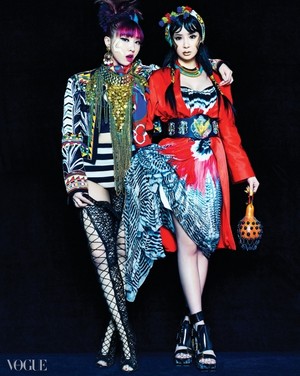  2ne1 Vogue Korea photoshoot❤ ❥