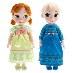  Anna and Elsa Doll Gift Set - डिज़्नी Animators' Collection