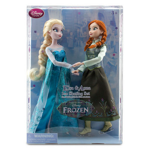  Anna and Elsa Ice Skating Doll Set