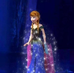  Anna as Elsa