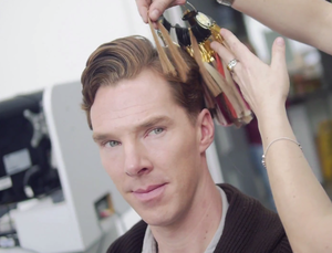  Benedict Cumberbatch - Preparation for Wax Statue