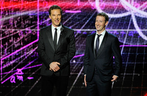  Benedict Cumberbatch and Mark Zuckerberg - Breakthrough Prize Awards