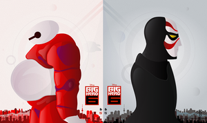 Big Hero 6 Poster por Matt Needle