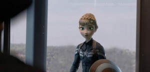  Captain America: The La Reine des Neiges Soldier