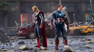  Captain America and Thor