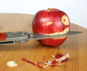  Carved táo, apple