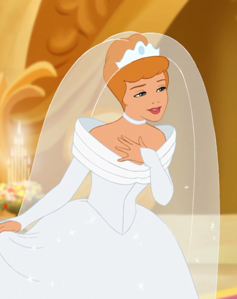 Принцессы выходят. Свадьба принцессы Дисней Золушки. Невеста мультяшная. Свадебное платье принцессы.