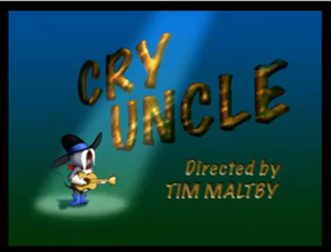  Cry Uncle titre Card