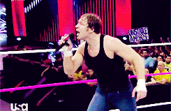 Dean Ambrose on Monday Night Raw 10.27.14.