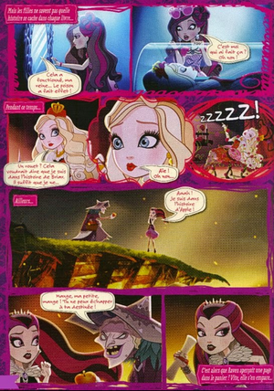  Ever After High Thonecoming French Comic