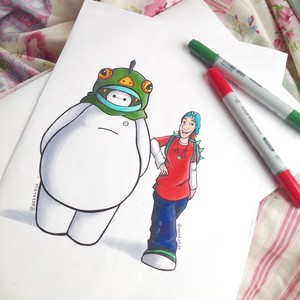 Fred and Baymax