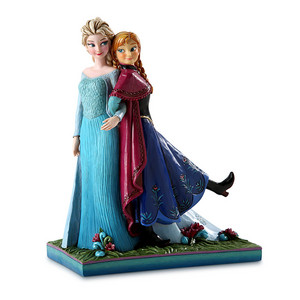  फ्रोज़न Anna and Elsa ''Sisters Forever'' Figure द्वारा Jim किनारा, शोर