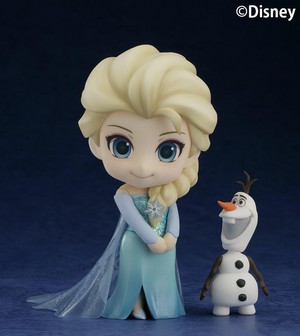  Frozen - Uma Aventura Congelante Elsa and Olaf Nendoroid Figures