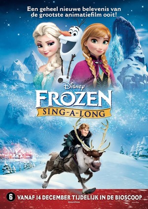  New Frozen - Uma Aventura Congelante Sing-Along Poster