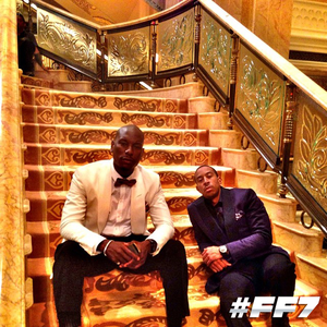  Furious 7 - Behind the Scenes - Tyrese Gibson and Ludacris
