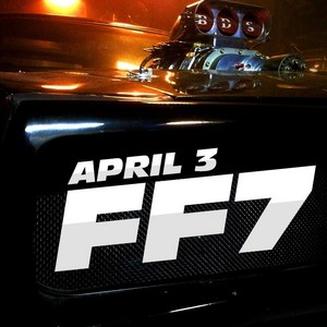  Furious 7 - Car Poster