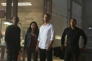  Furious 7 - Rome, Letty, Brian and Tej