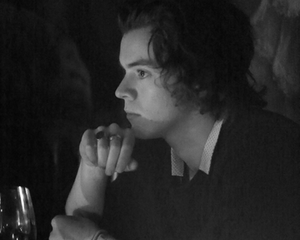  He's so immersed in his thinking