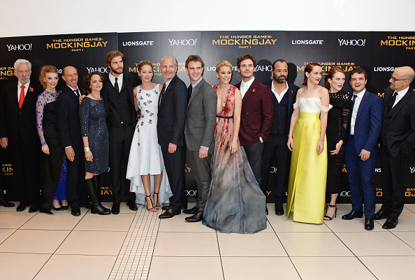 Josh Hutcherson at the world premiere of The Hunger Games: Mockingjay Part 1 , 10 Nov  2014