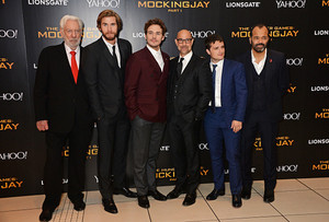  Josh Hutcherson at the world premiere of The Hunger Games: Mockingjay Part 1 , 10 Nov 2014