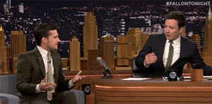  Josh Hutcherson on The Tonight montrer with Jimmy Fallon