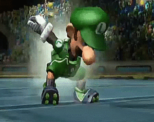  Luigi's Megastrike Gif