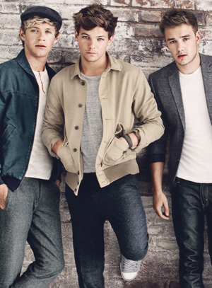  Niall, Louis and Liam