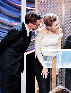 Robert Downey Jr and Emma Watson @ BAFTA LA Britannia Awards 2014 10/30